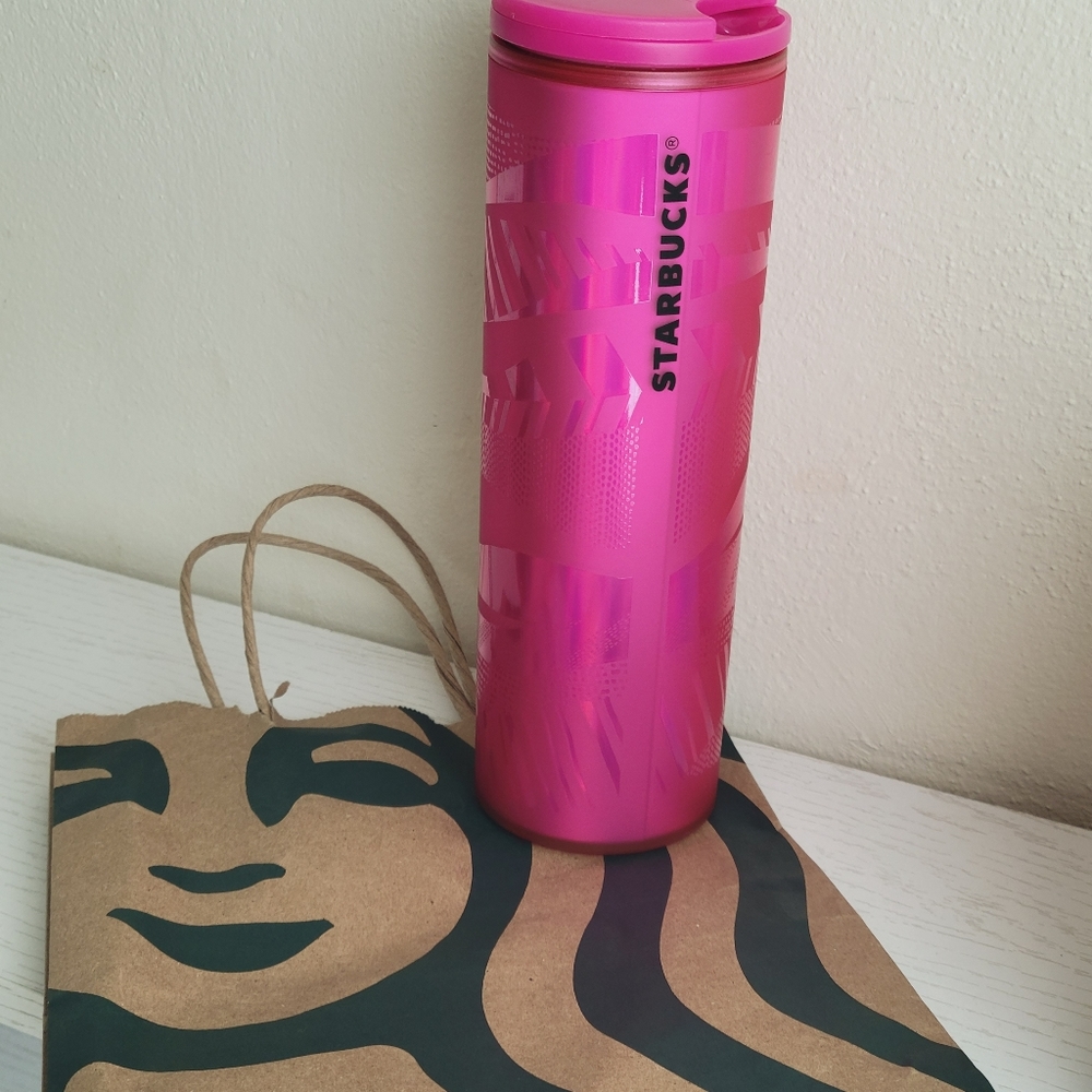 NWT Starbucks Pink Tumbler